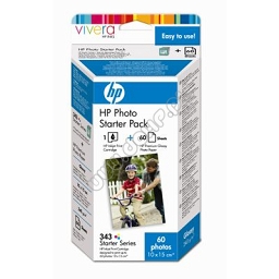 Tusz HP 343 kolor + papier foto C8766E
